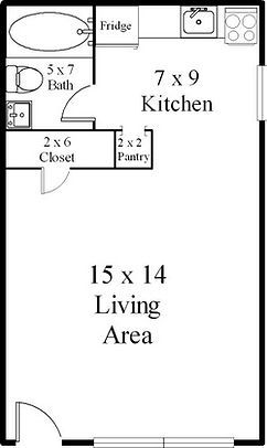 Efficiency Apartment